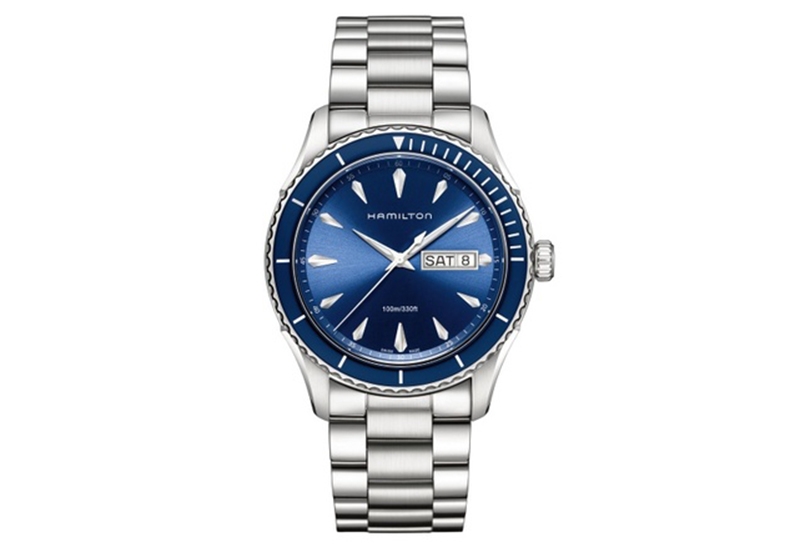Hamilton horlogeband H37551141 - zilver staal