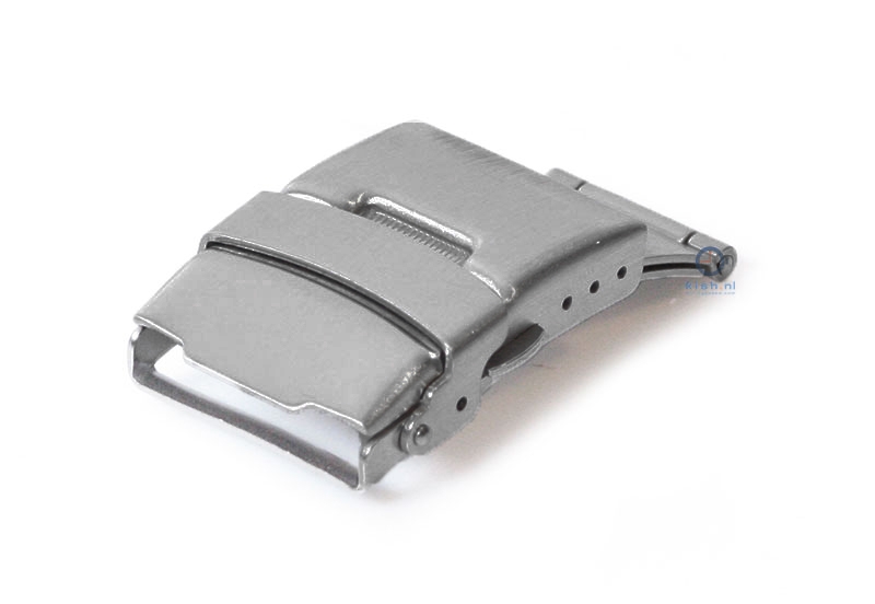 Titanium vouwsluiting horlogeband - 22mm