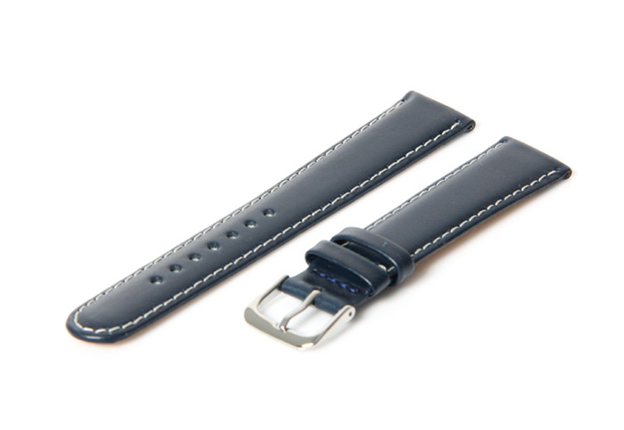 Horlogeband 18mm blauw