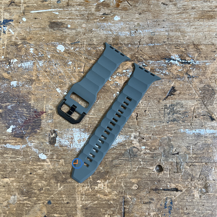 Sportbandje voor Apple Watch 45mm - legergroen