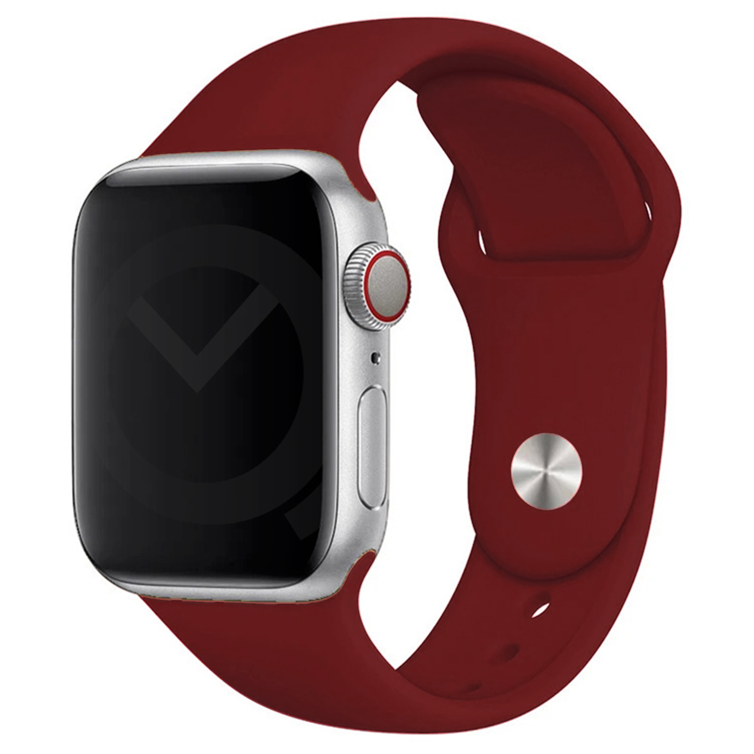 Siliconen horlogeband Apple Watch - Rosewood Red - 38/40/41/42mm (S/M)