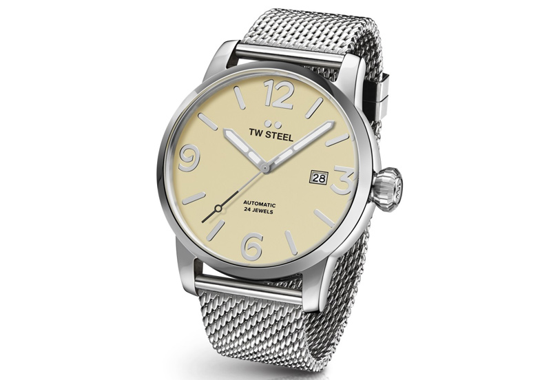 TW STEEL horlogeband MB6 milanees (24mm)