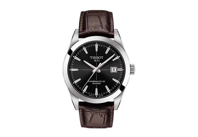 Tissot horlogeband T1274071605101 bruin leer