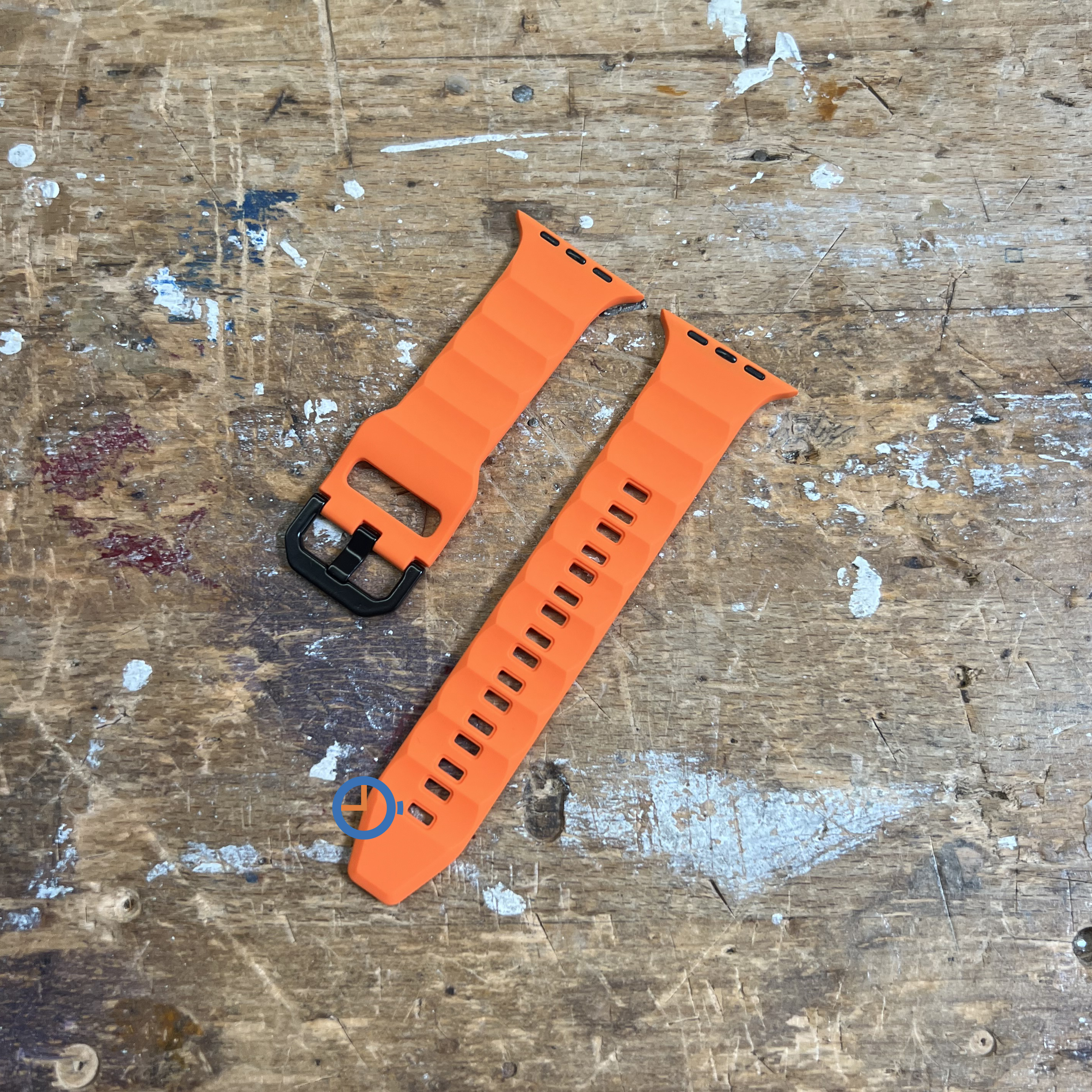Sportbandje voor Apple Watch 45mm - oranje