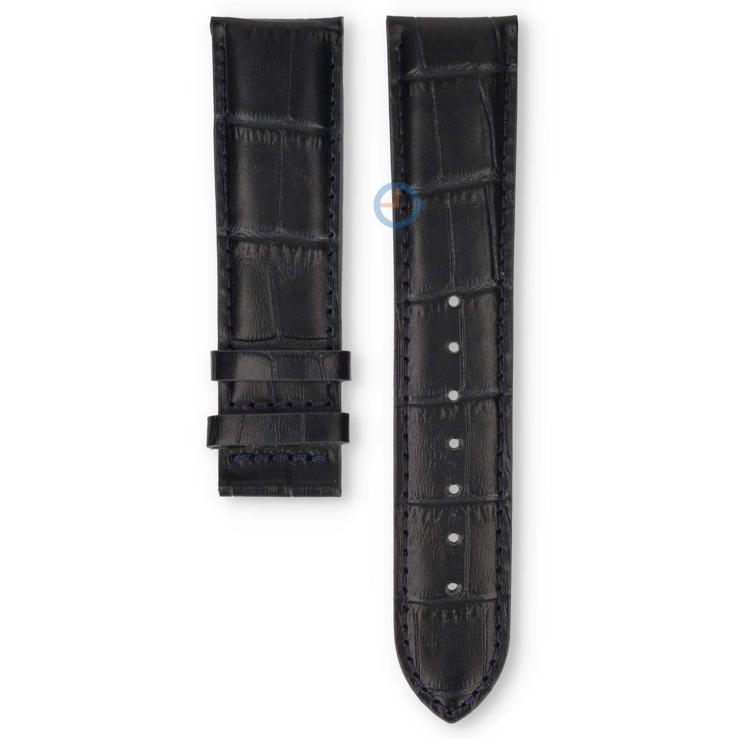 Edox Les Vauberts 40101 Horlogeband Zwart