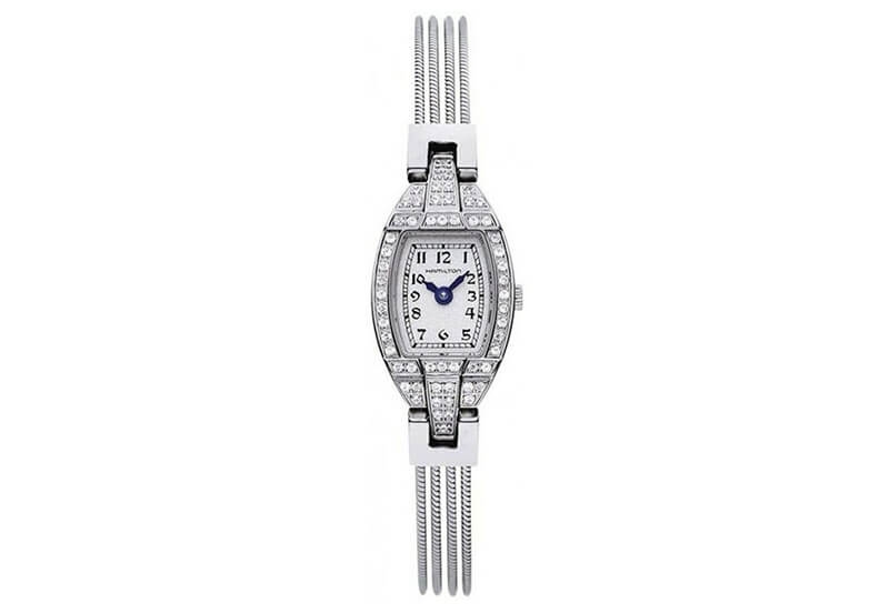 Hamilton horlogeband H31151183 - zilver staal