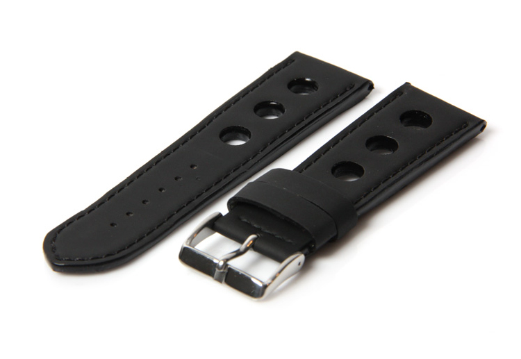 Horlogeband rubber 24mm racing