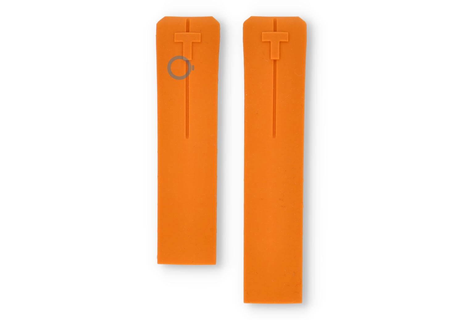Tissot horlogeband T0474204705111 oranje rubber