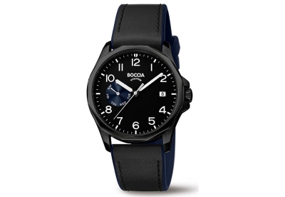 Boccia 3644-03 horlogeband leer