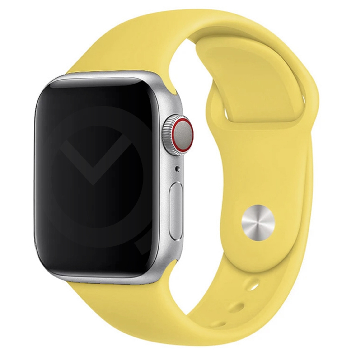 Apple watch bandje siliconen - Lemon Yellow - 38/40/41/42mm (M/L)