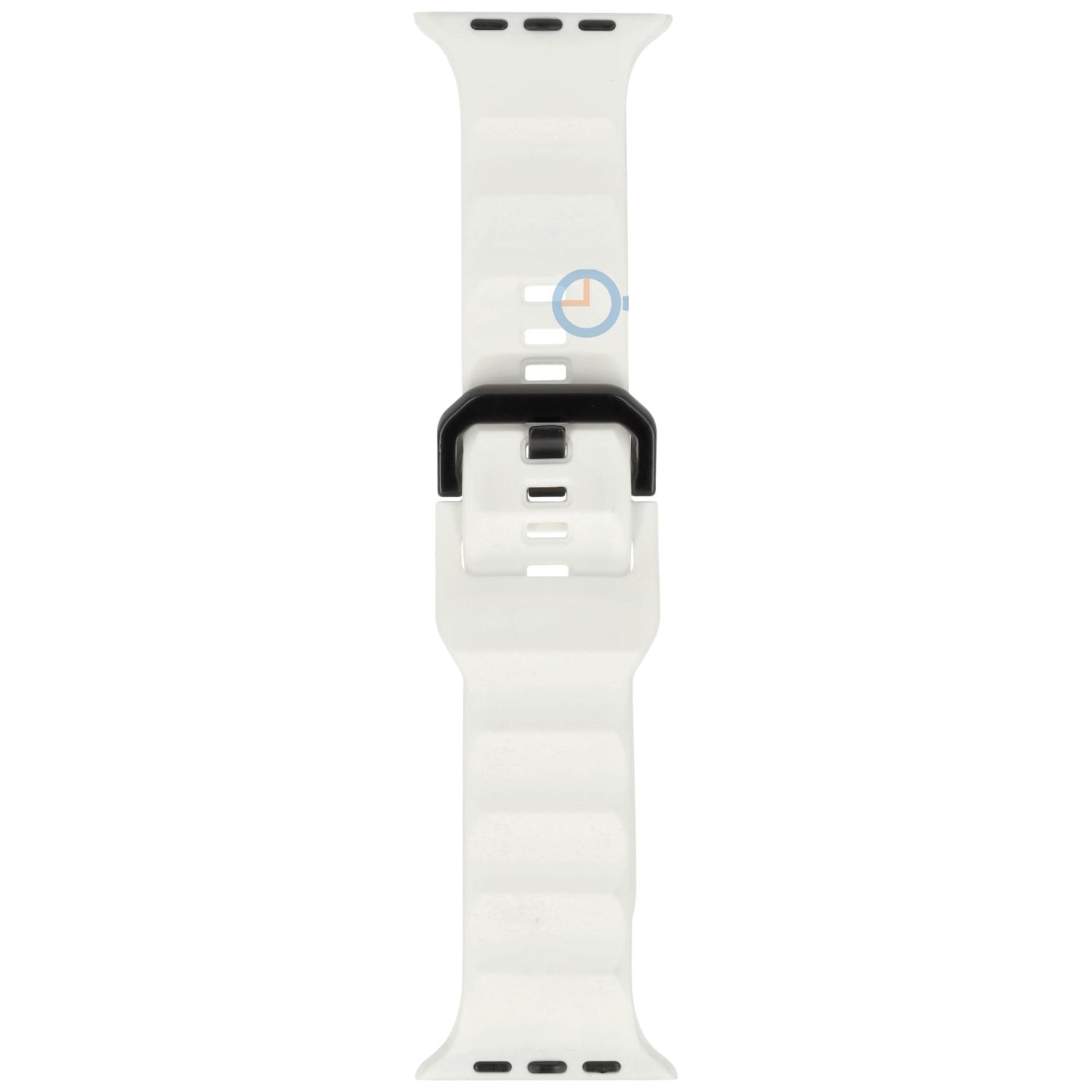 Sportbandje voor Apple Watch 41mm - wit