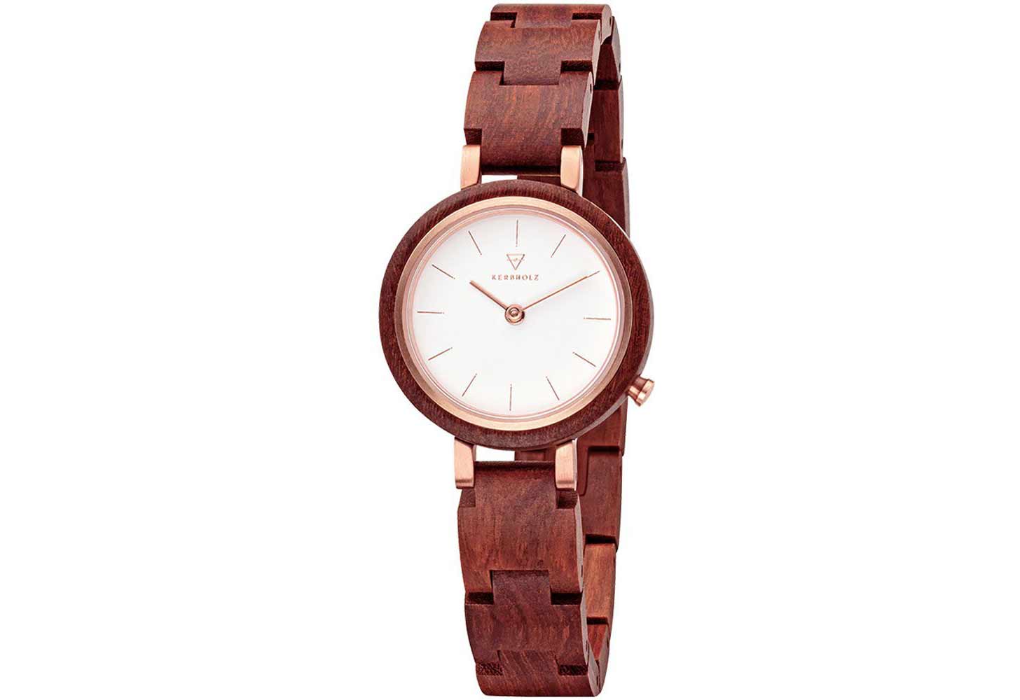 Kerbholz horlogeband Matilda Rosewood