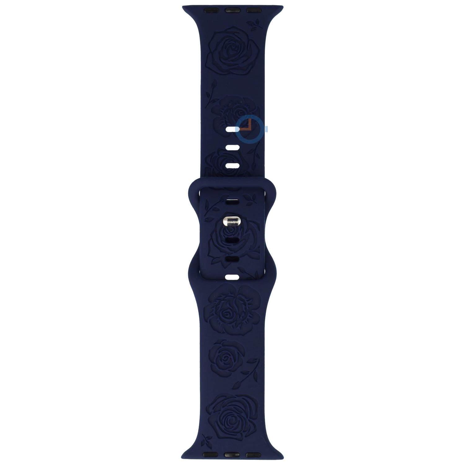 Apple watch bandje 45mm - Roses Navy
