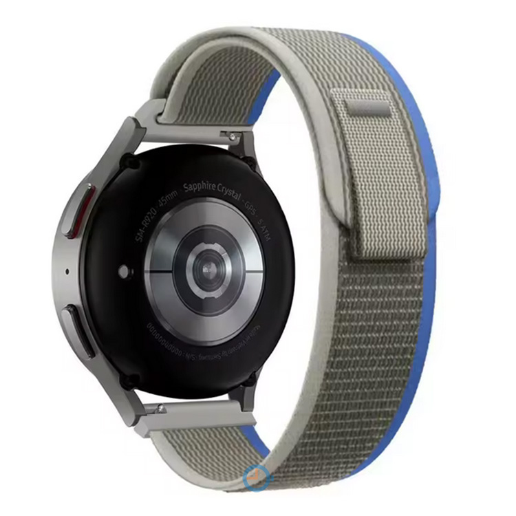 Coros Pace 3 horlogeband nylon (22mm) - grijs blauw
