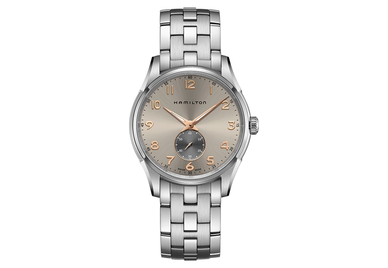 Hamilton horlogeband H38411180 - zilver staal
