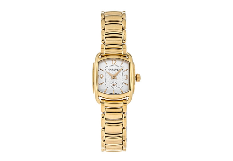 Hamilton horlogeband H12341155 - rosegoud staal
