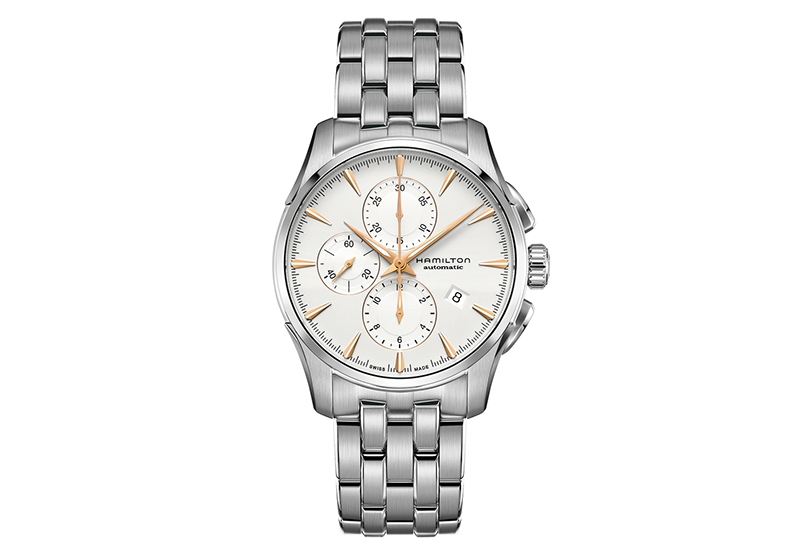 Hamilton horlogeband H32586111 - zilver staal