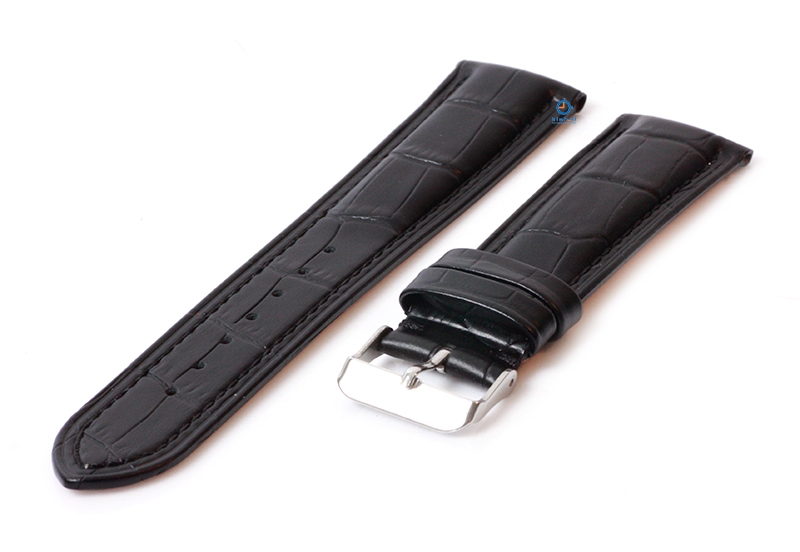 Horlogeband voor Seiko - 22mm - zwart