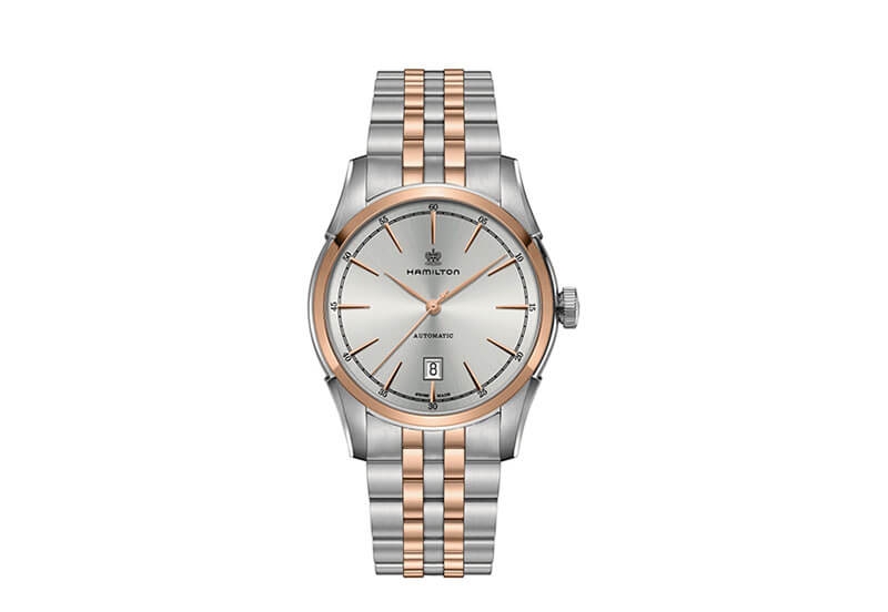 Hamilton horlogeband H42425251 - twotone staal