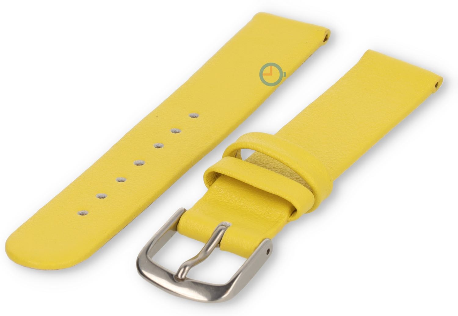Horlogeband voor kinderen - 16mm - citroengeel