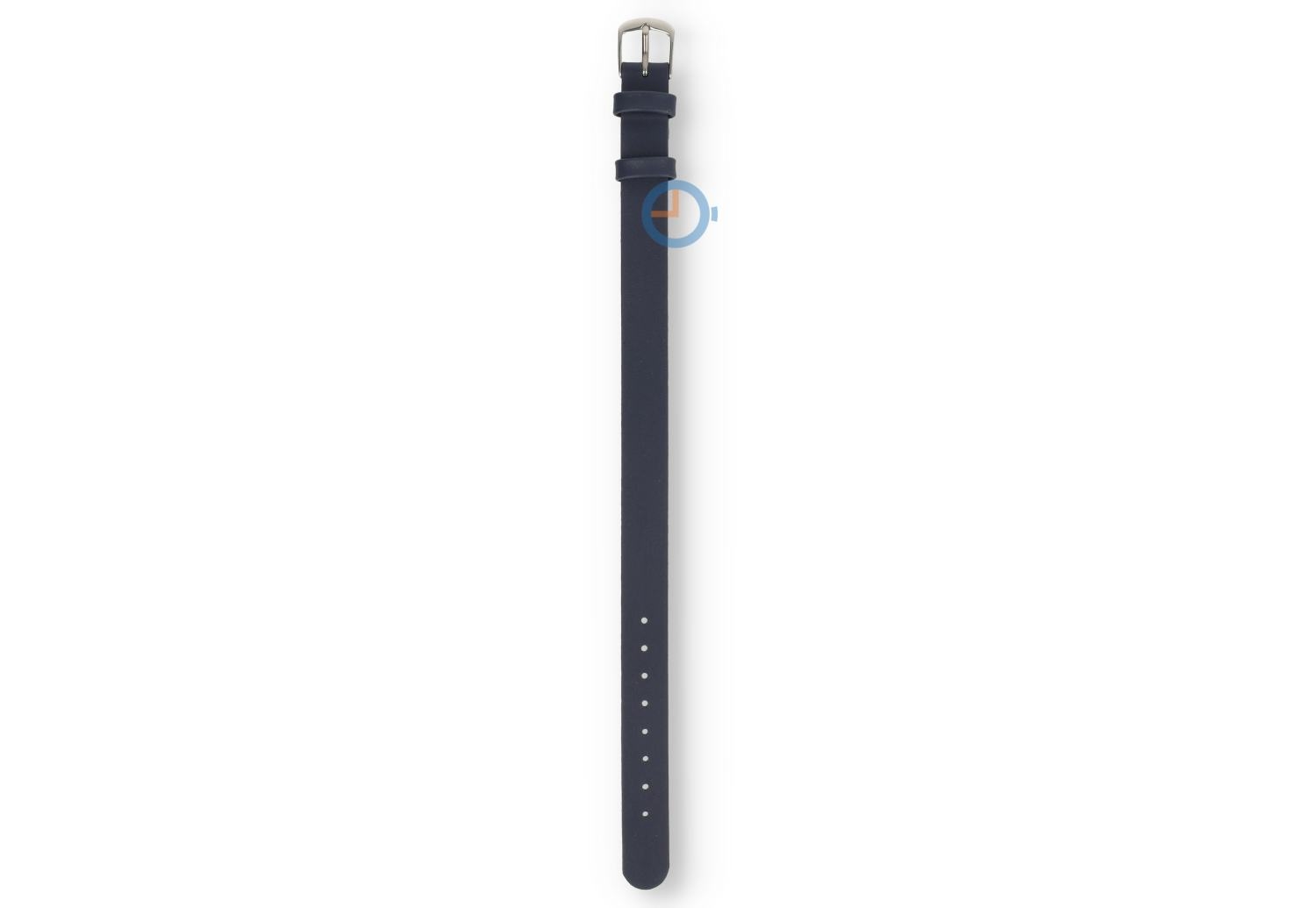 Triwa leren horlogeband - 12mm - donkerblauw