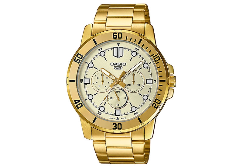 Casio Collection horlogeband - MTP-VD300G-9E