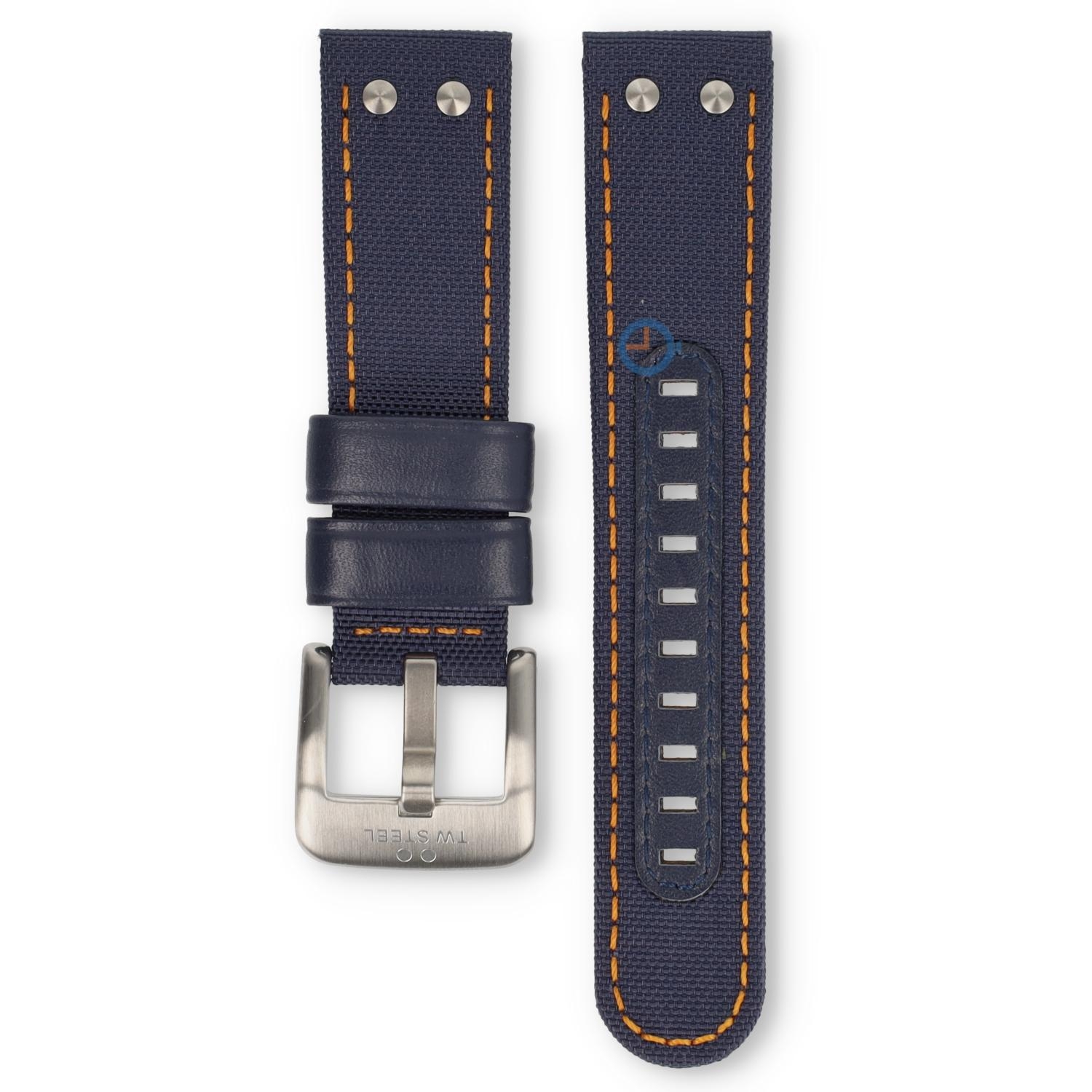 Horlogeband TW Steel VS91 - Blauw