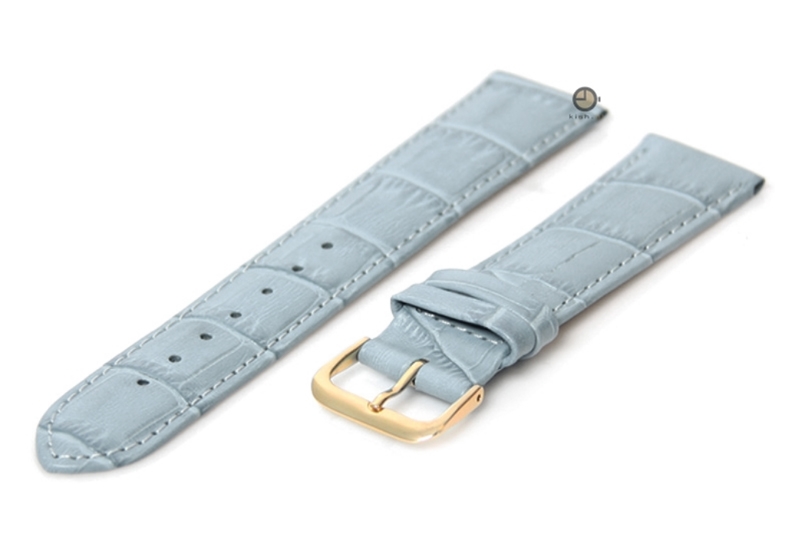 Horlogeband 18mm blauw