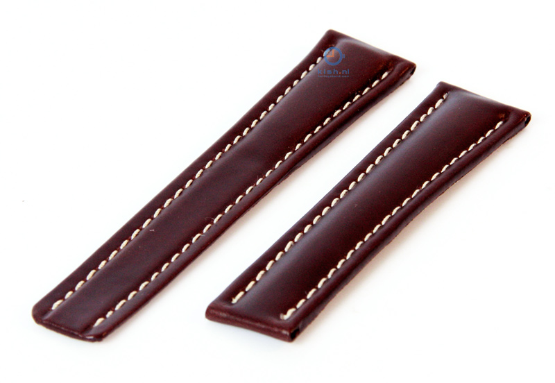 Breitling horlogeband 20mm leer bruin