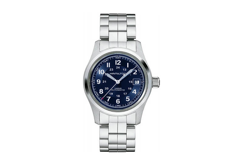 Hamilton horlogeband H70455143 - zilver staal