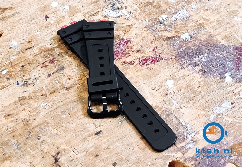 Casio G-Shock GMW-B5000 horlogeband rubber - zwart