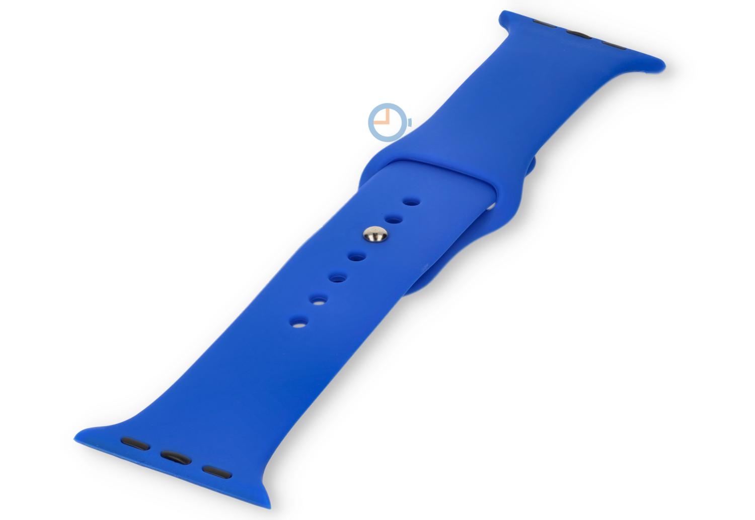 Apple watch bandje siliconen - Atlassian Blue - 44/45/46/49mm (M/L)