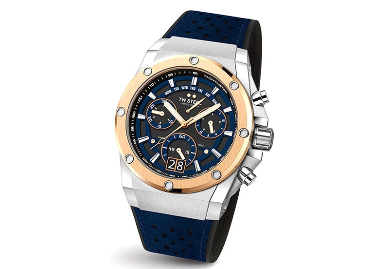TW Steel Ace Genesis ACE122 horlogeband blauw - 30 mm