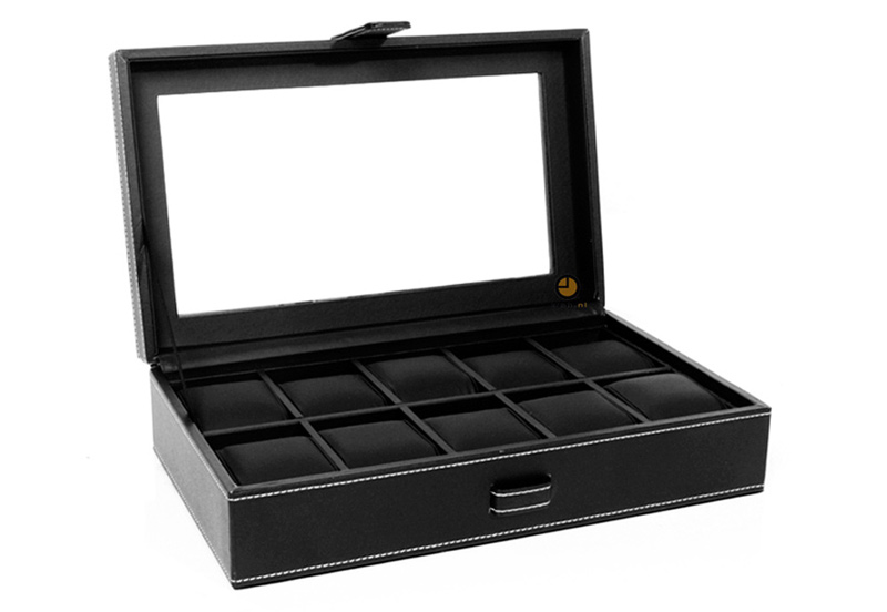 Gisoni Parata horlogebox met venster