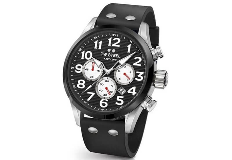 TW Steel Volante TW985 horlogeband zwart - 24mm