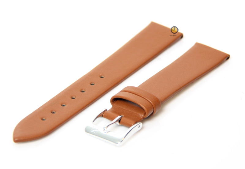 Horlogeband 16mm cognac bruin