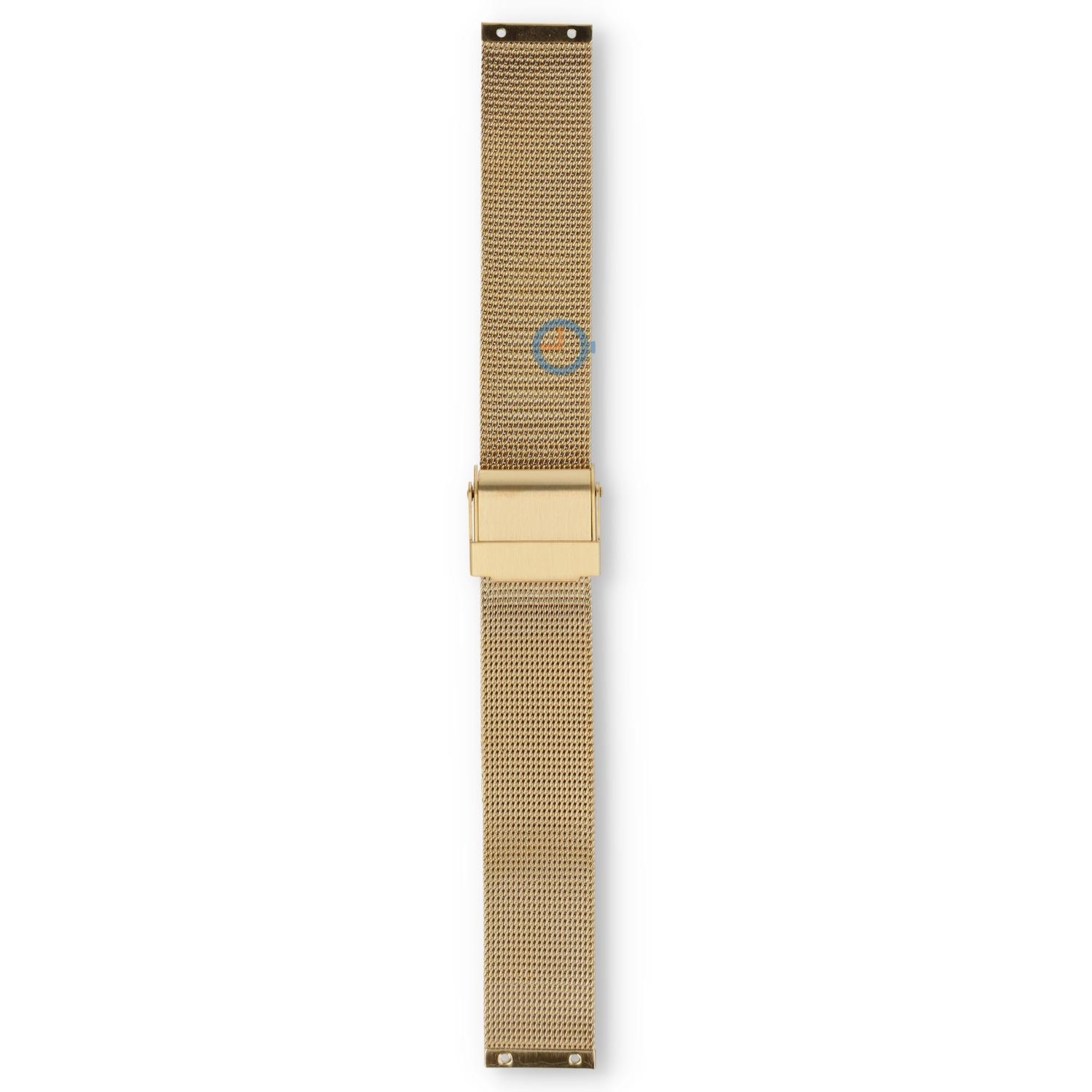 16mm horlogeband Bering 12934 - goud