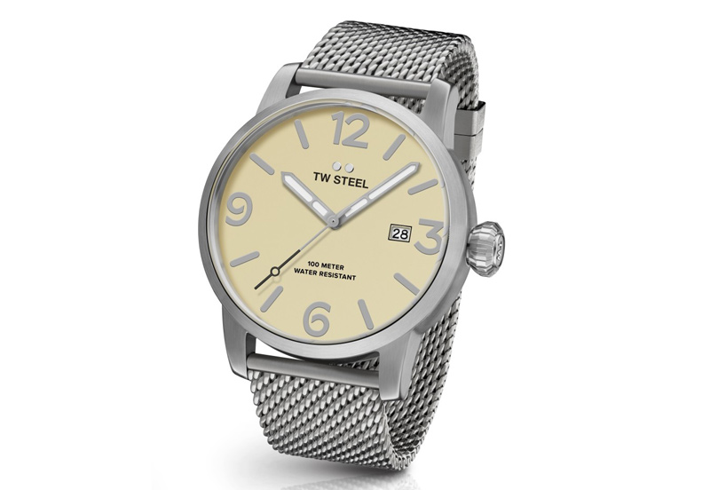 TW STEEL horlogeband MB1 milanees (22mm)