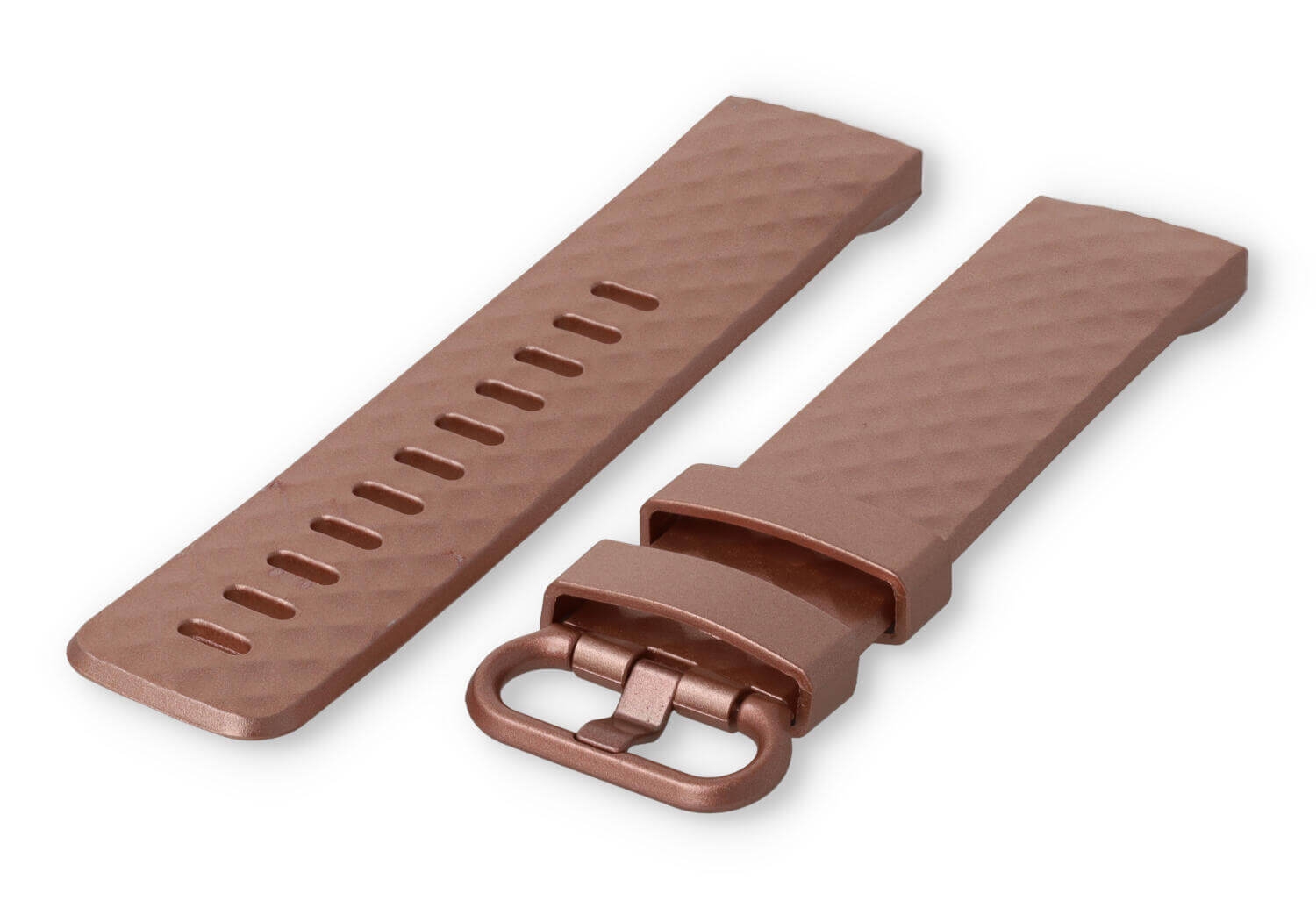 Roségoudkleurig bandje Fitbit Charge 3/4 - Maat: S