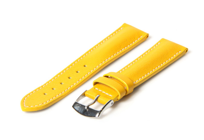 Horlogeband 14mm geel
