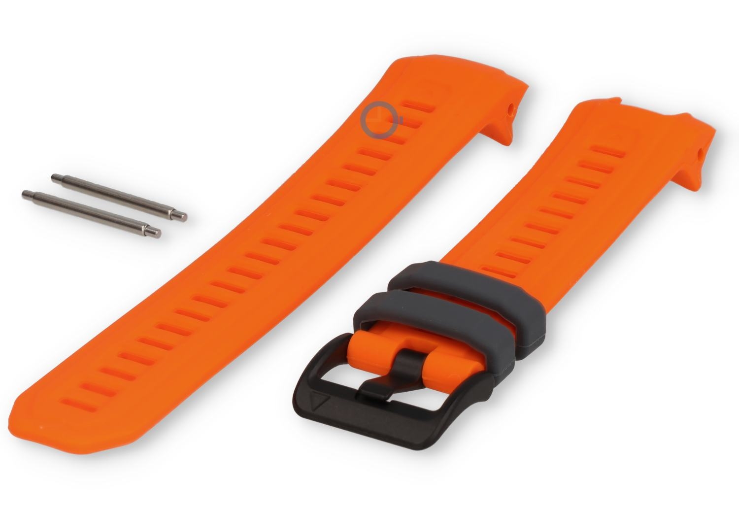 Horlogeband voor Garmin Instinct 3 - 45 mm - orange/grey