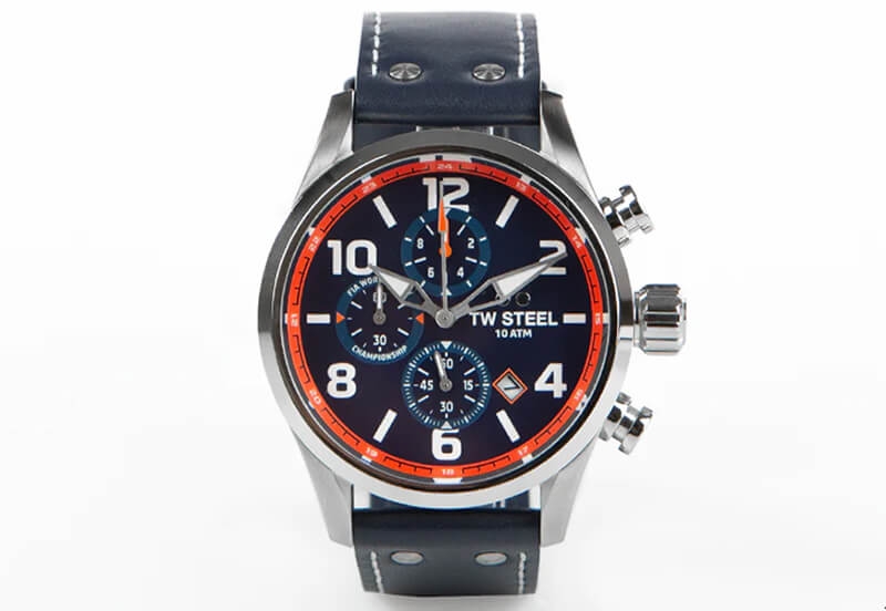 Horlogeband TW Steel SVS311 - Blauw