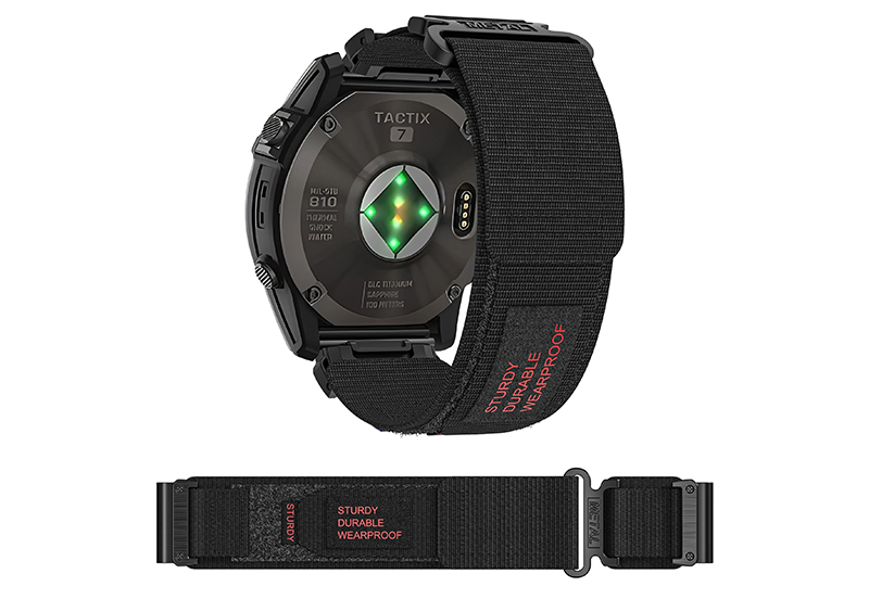 bandje - nylon 20mm - zwart