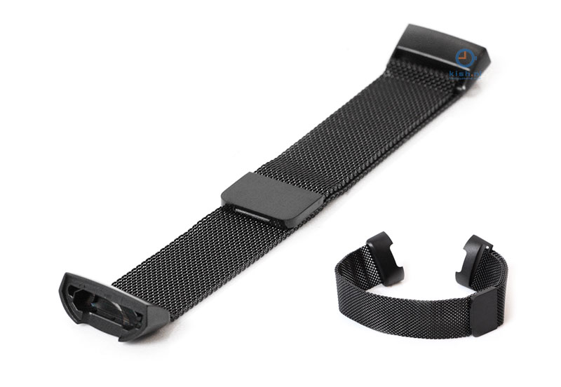 Fitbit Charge 3 horlogeband milanees zwart