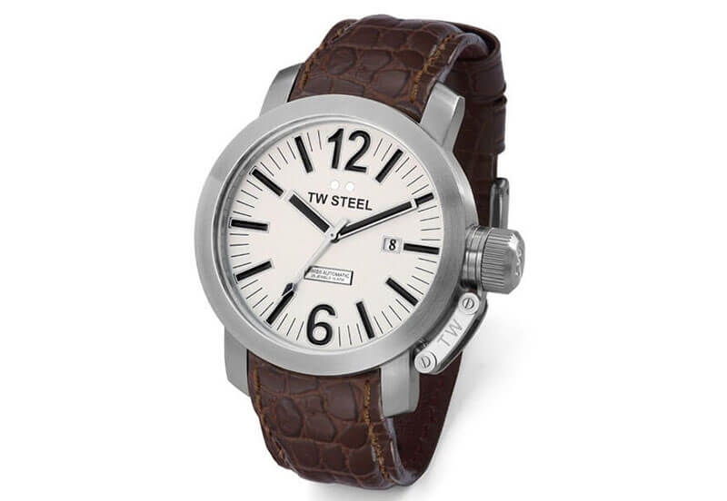 TW Steel Grandeur TWA95 horlogeband bruin - 24mm