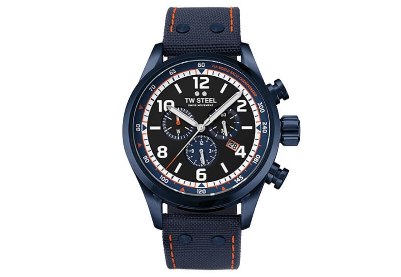 Horlogeband TW Steel SVS312 - Blauw