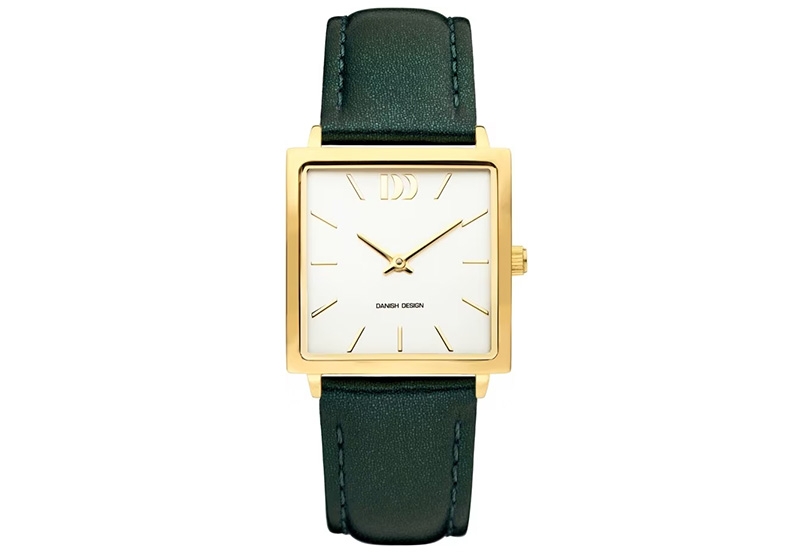 Danish Design horlogeband IV80Q1248 - groen leer