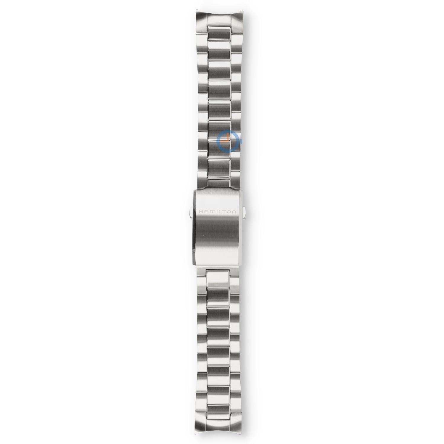 Hamilton horlogeband H89725141 - zilver staal