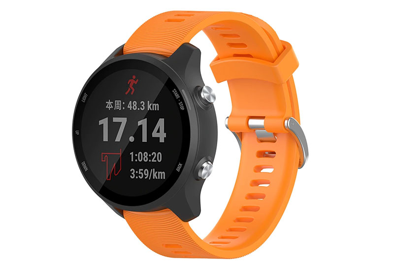 Garmin Forerunner 245 horlogeband oranje