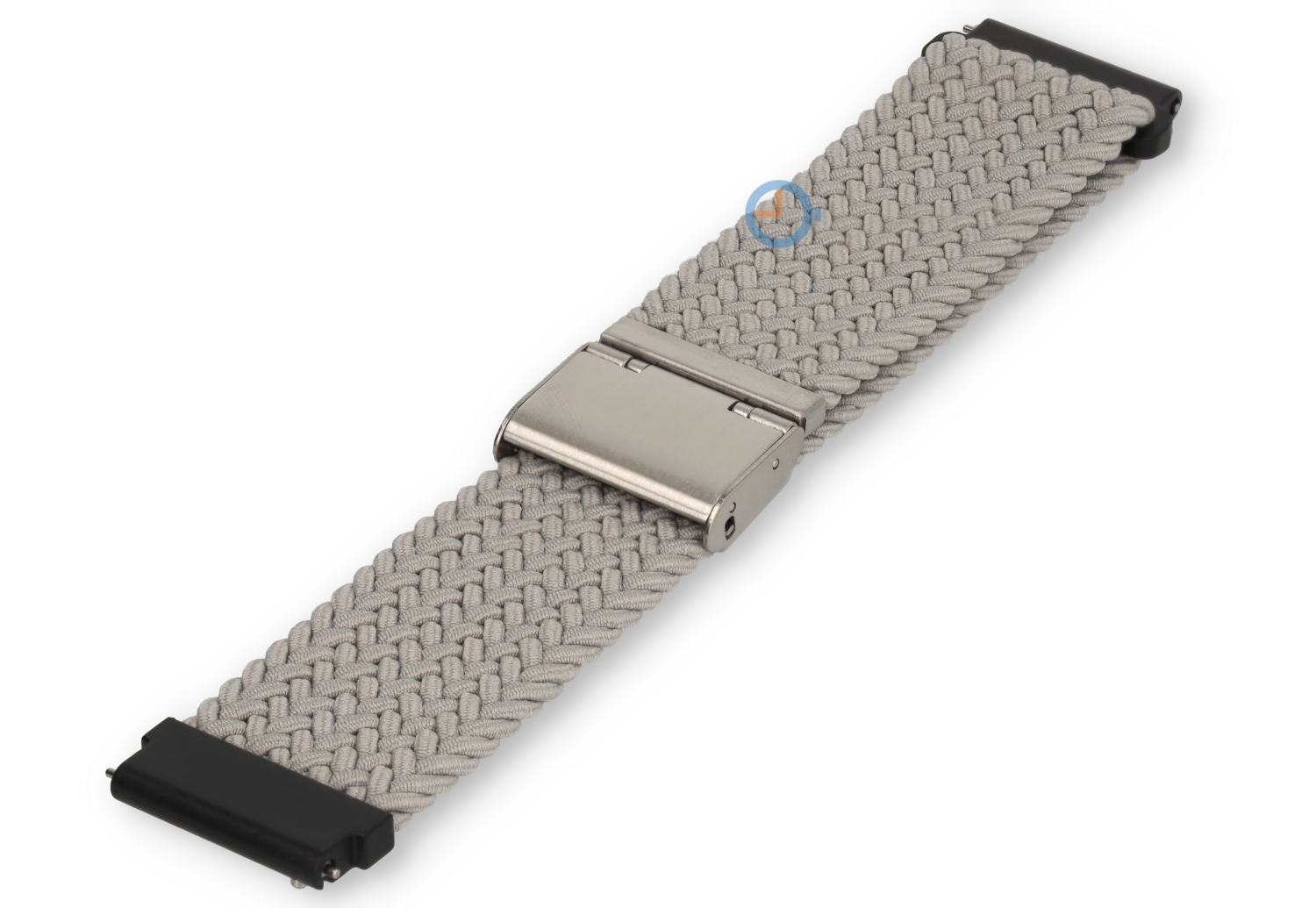 Nylon horlogeband Suunto Run - 22mm - lichtgrijs stof